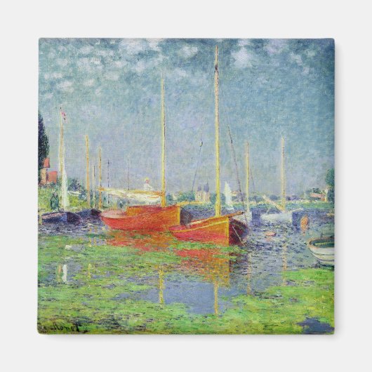 Claude Monet | Argenteuil, c.1872-5 Magneet (Voorkant)