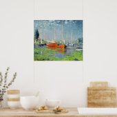 Claude Monet | Argenteuil, c.1872-5 Poster (Keuken)