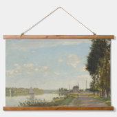 Claude Monet Argenteuil Chateau Hangend Wandkleed (Voorkant)