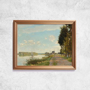 Claude Monet Argenteuil Chateau Poster