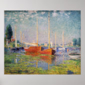 Claude Monet - Argenteuil Poster (Voorkant)