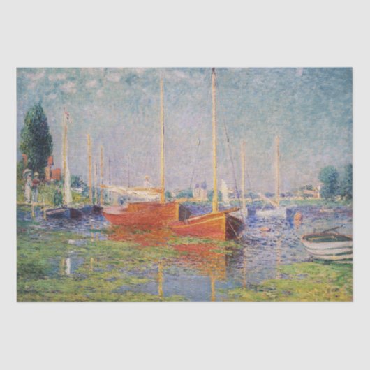 Claude Monet - Argenteuil Tissuepapier (Voorkant)
