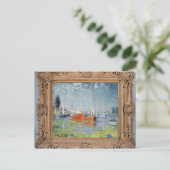 Claude Monet | Argentinië, 1875 Briefkaart (Staand voorkant)