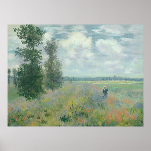 Claude Monet art painting Poster (Voorkant)