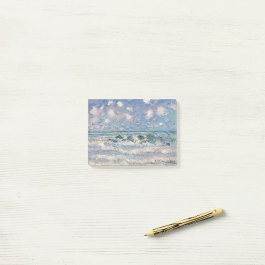 Claude Monet Art Post-it® Notes (Op bureau)
