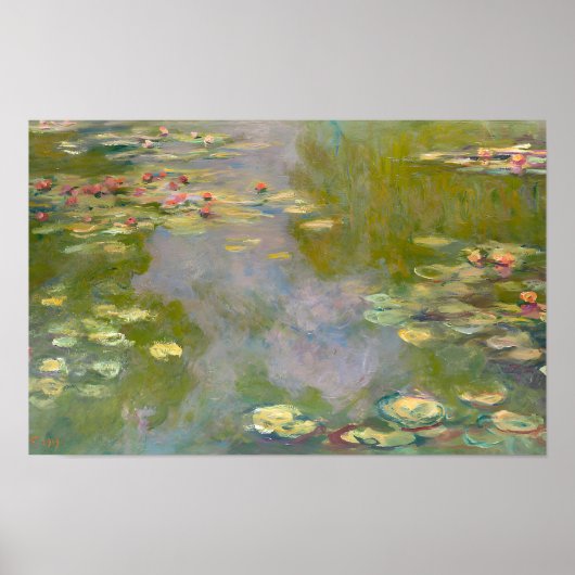 Claude Monet art style Poster (Voorkant)