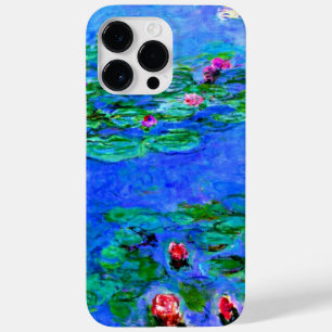 Claude Monet art: Water Lilies (rood) Case-Mate iPhone 14 Pro Max Hoesje
