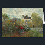 Claude Monet | Artiestuin in Argentinië<br><div class="desc">The Artists Garden in Argenteuil (A Corner of the Garden with Dahlias),  1873 (oil on canvas)| van Claude Monet | Art Location: National Gallery Art Washington DC| French Artist | Collectie Afbeelding nummer: XOS744773</div>