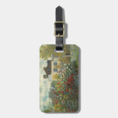 Claude Monet | Artiestuin in Argentinië Bagagelabel (Voorkant verticaal)