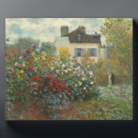 Claude Monet | Artiestuin in Argentinië Fotoplaat<br><div class="desc">The Artists Garden in Argenteuil (A Corner of the Garden with Dahlias),  1873 (oil on canvas)| van Claude Monet | Art Location: National Gallery Art Washington DC| French Artist | Collectie Afbeelding nummer: XOS744773</div>
