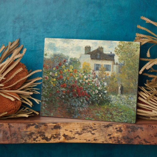 Claude Monet | Artiestuin in Argentinië Fotoplaat (Zijkant)