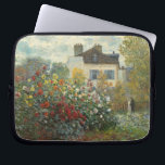 Claude Monet | Artiestuin in Argentinië Laptop Sleeve<br><div class="desc">The Artiest's Garden in Argenteuil (A Corner of the Garden with Dahlias),  1873 (oil on canvas)| van Claude Monet | Art Location: National Gallery of Art Washington DC| Franse artiest | Collectie Afbeelding nummer: XOS744773</div>