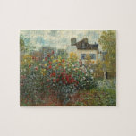 Claude Monet | Artiestuin in Argentinië Legpuzzel<br><div class="desc">The Artiest's Garden in Argenteuil (A Corner of the Garden with Dahlias),  1873 (oil on canvas)| van Claude Monet | Art Location: National Gallery of Art Washington DC| Franse artiest | Collectie Afbeelding nummer: XOS744773</div>