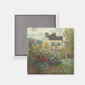 Claude Monet | Artiestuin in Argentinië Magneet (Voorkant / Achterkant)