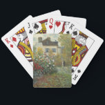 Claude Monet | Artiestuin in Argentinië Speelkaarten<br><div class="desc">The Artiest's Garden in Argenteuil (A Corner of the Garden with Dahlias),  1873 (oil on canvas)| van Claude Monet | Art Location: National Gallery of Art Washington DC| Franse artiest | Collectie Afbeelding nummer: XOS744773</div>