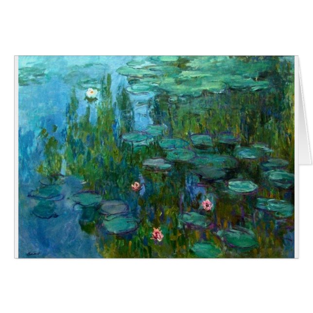 Claude Monet Artist Painter Destiny Gifts (Voorkant Horizontaal)
