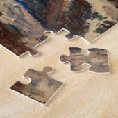 Claude Monet artwork - The Castle of Dolceacqua Legpuzzel (Zijkant)