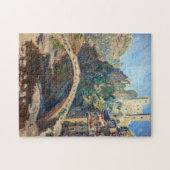 Claude Monet artwork - The Castle of Dolceacqua Legpuzzel (Horizontaal)