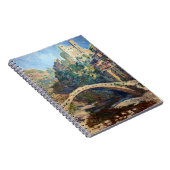Claude Monet artwork - The Castle of Dolceacqua Notitieboek (Rechterzijde)