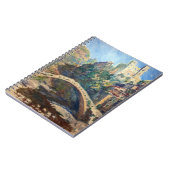 Claude Monet artwork - The Castle of Dolceacqua Notitieboek (Linkerzijde)