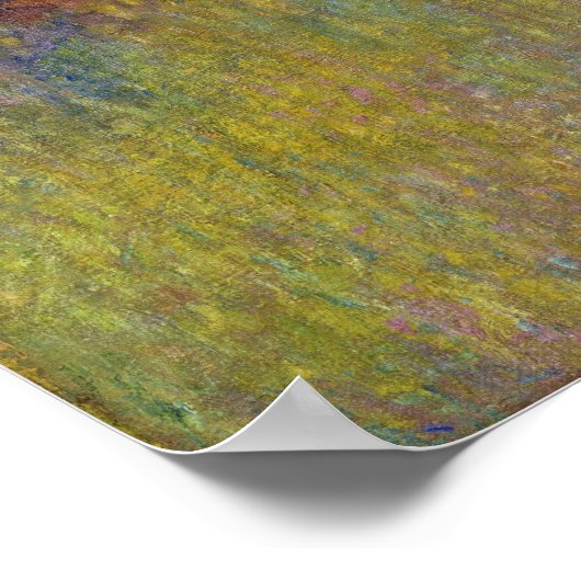 Claude Monet Autumn over de Seine, Argenteuil Poster (Hoek)