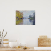 Claude Monet Autumn over de Seine, Argenteuil Poster (Keuken)