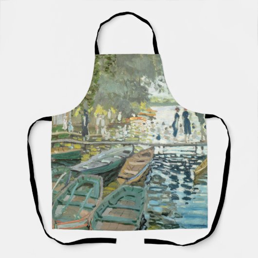 Claude Monet. Badenden bij La Grenouillère Schort (Voorkant)