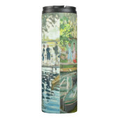 Claude Monet. Baders bij La Grenouillère Thermosbeker (Achterkant)