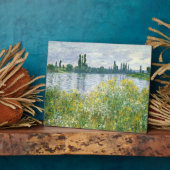 Claude Monet | Banken van de Seine, Vetheuil, 1880 Fotoplaat (Zijkant)