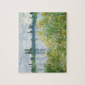 Claude Monet | Banken van de Seine, Vetheuil, 1880 Legpuzzel (Verticaal)