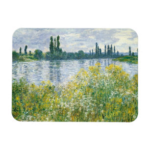 Claude Monet Banken van de Seine, Vetheuil, 1880 Magneet
