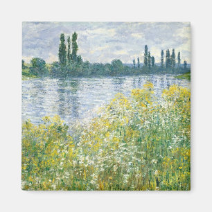 Claude Monet Banken van de Seine, Vetheuil, 1880 Magneet