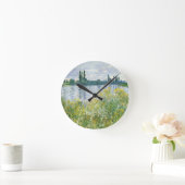 Claude Monet | Banken van de Seine, Vetheuil, 1880 Ronde Klok (Huis)