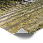 Claude Monet Bassin d'Argenteuil Poster (Hoek)