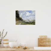 Claude Monet Bassin d'Argenteuil Poster (Keuken)