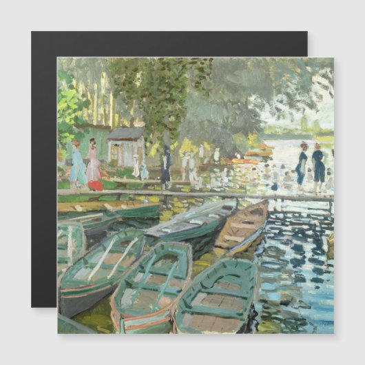 Claude Monet. Bathers in La Grenouillère (Voorkant / Achterkant)