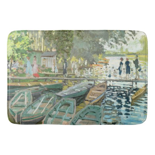 Claude Monet. Bathers in La Grenouillère Badmat (Voorkant)