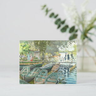 Claude Monet. Bathers in La Grenouillère Briefkaart