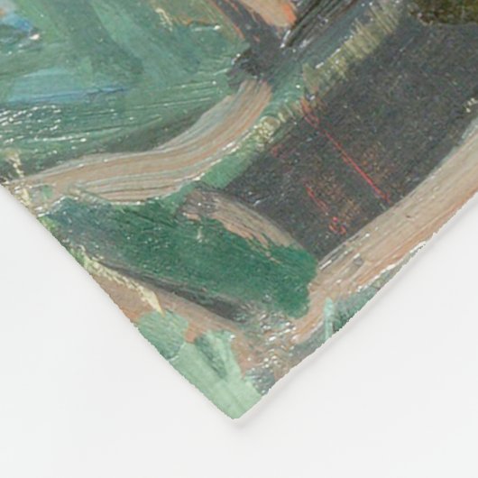 Claude Monet. Bathers in La Grenouillère Fleece Deken (Hoek)