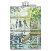 Claude Monet. Bathers in La Grenouillère Heupfles (Achterkant)