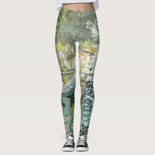 Claude Monet. Bathers in La Grenouillère Leggings