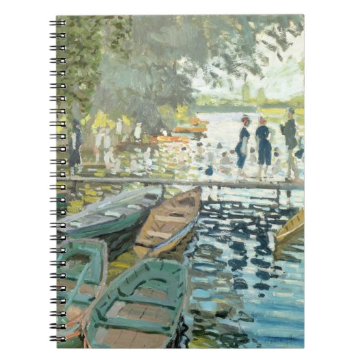 Claude Monet. Bathers in La Grenouillère Notitieboek (Voorkant)