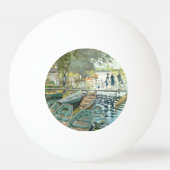 Claude Monet. Bathers in La Grenouillère Pingpongbal (Voorkant)