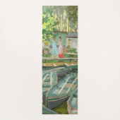 Claude Monet. Bathers in La Grenouillère Yogamat (Achterkant)