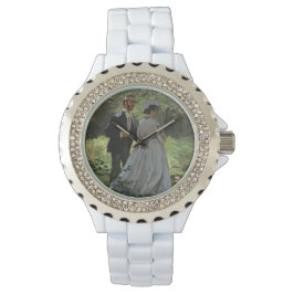 Claude Monet - Bazille en Camille, Horloge