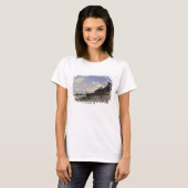 Claude Monet | Beach at Honfleur, 1864 T-shirt (Voorkant volledig)