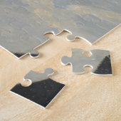 Claude Monet Beach Scene Legpuzzel (Zijkant)