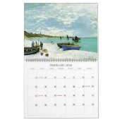 Claude Monet Beauful Schilderachtig Fine Art Kalender (Feb 2026)
