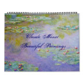 Claude Monet Beauful Schilderachtig Fine Art Kalender (Hoes)