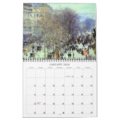 Claude Monet Beauful Schilderachtig Fine Art Kalender (Jan 2026)